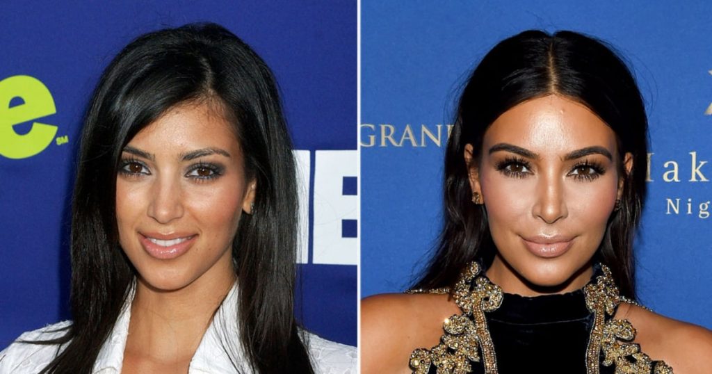 Watch Kim Kardashian’s Changing Face through the years in this Video