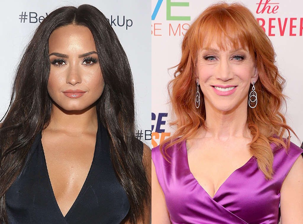 Did Demi Lovato just show shade at Kathy Griffin?