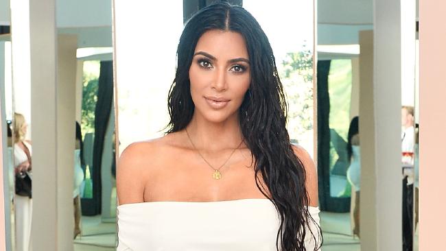 Kim Kardashian stuns in white ‘naked’ dress to launch controversial beauty line, KKW Beauty