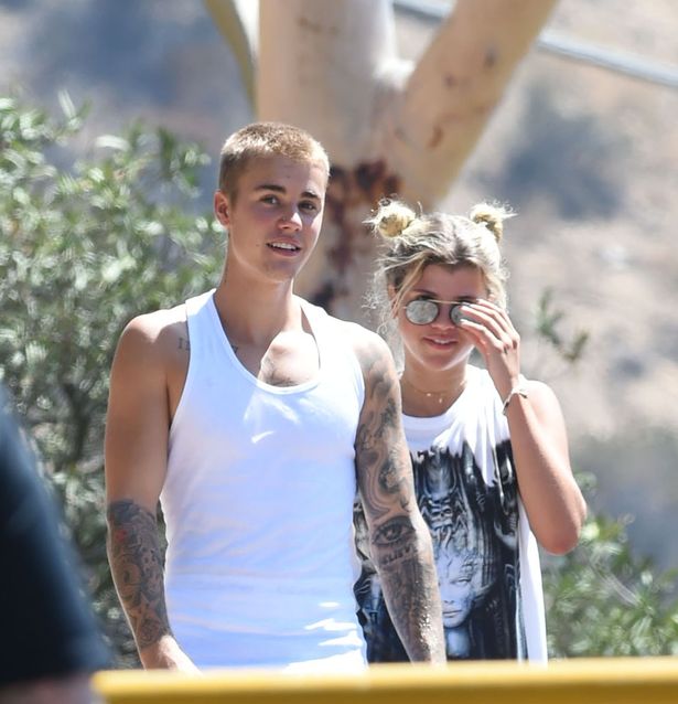 Justin Bieber Flirting with Sofia Richie Again