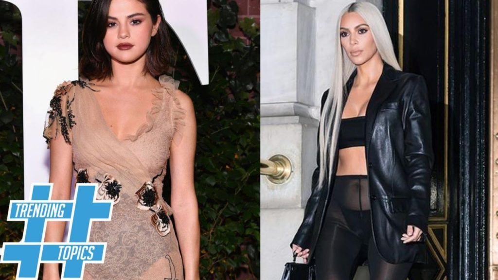 Selena Gomez & Kim Kardashian SLAY the See Through Look