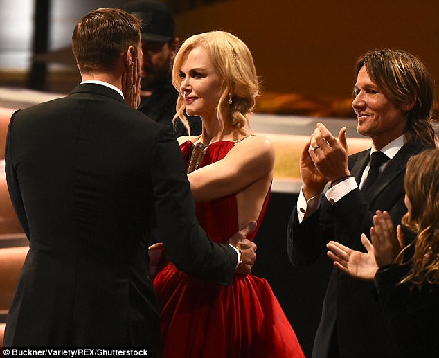 Nicole Kidman thanks her children and Keith as she wins Emmy