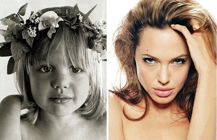 Angelina Jolie’s Childhood Days Memories