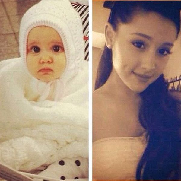 Ariana Grande from Baby to Woman