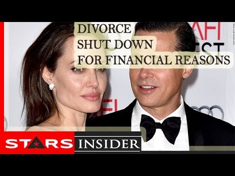 Brad Pitt and Angelina Jolie shut down DIVORCE for financial reasons