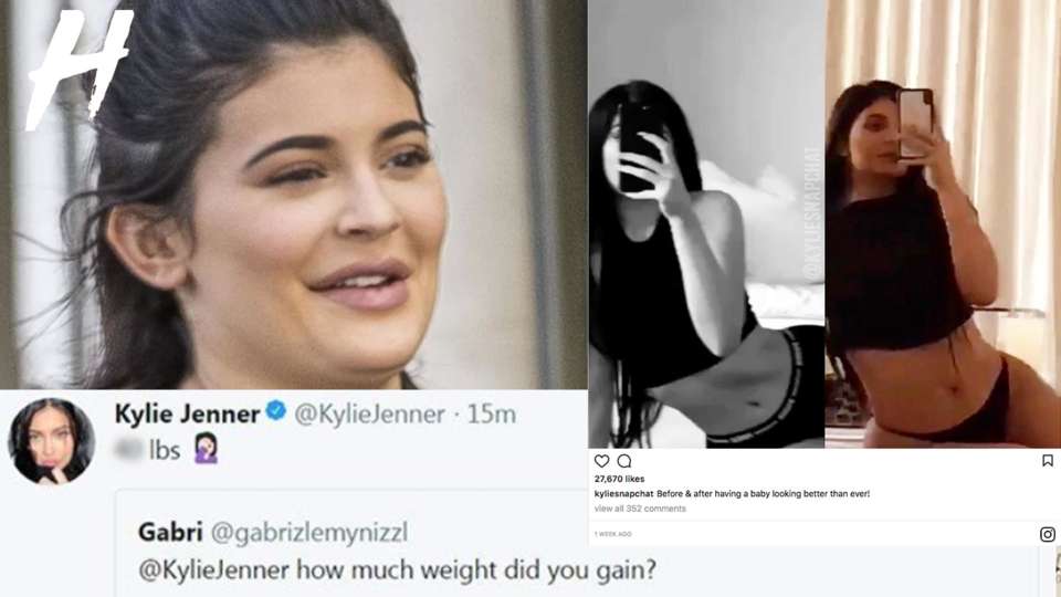 Kylie Jenner quickly DELETES Tweet Revealing her Pregnancy Weight Gain, Internet Goes CRAZY!