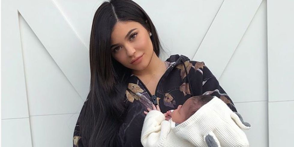 Kylie Jenner finally reveals baby Stormi