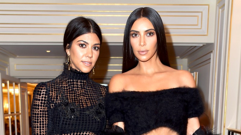 Kim Kardashian and Kourtney Kardashian Leave Cleveland After Khloe Kardashian Gives Birth