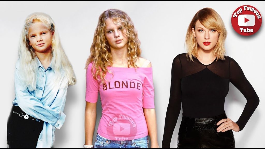 Taylor Swift – Transformation from 1 to 28 Years Old