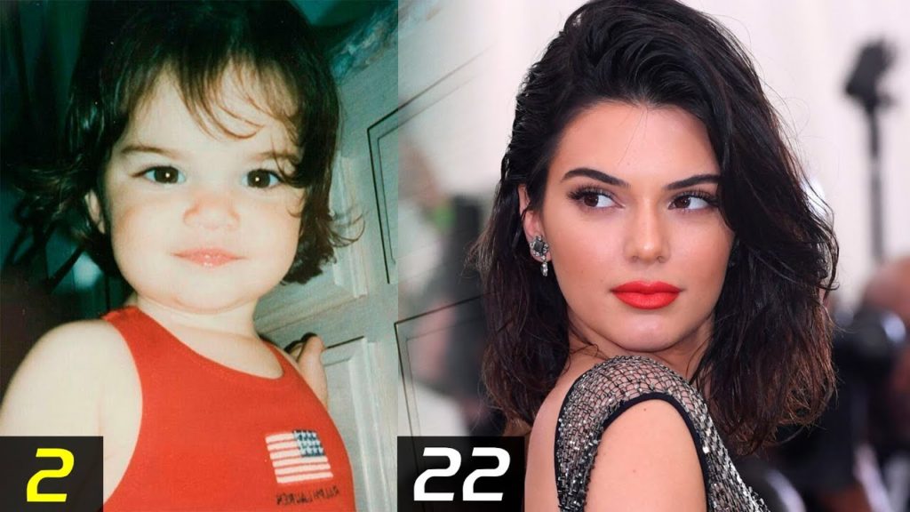 Kendall Jenner transformation 2018 | From 1 to 22 years old