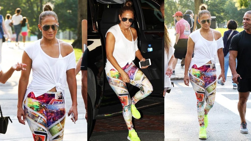 Jennifer Lopez hits up gym before Alex Rodriguez at Fenway Park