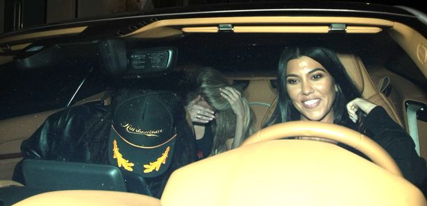 Kourtney Kardashian can’t stop smiling as she steps out with rumoured 20-year-old boyfriend Luka Sabbat