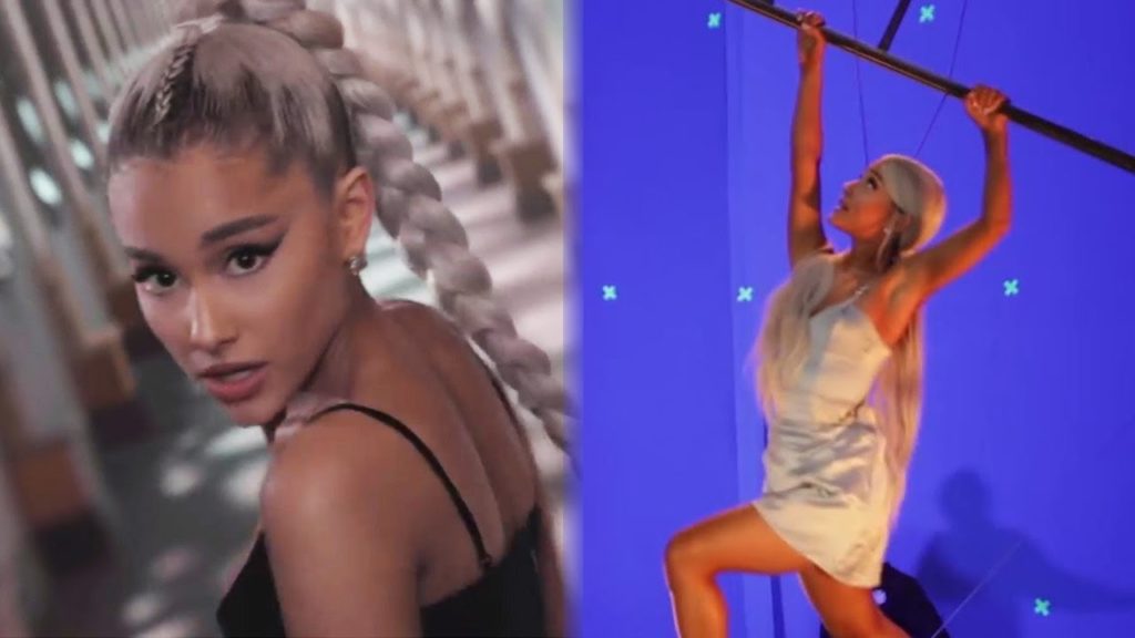 Ariana Grande does her own Stunts in “No Tears” Behind-The-Scenes Video