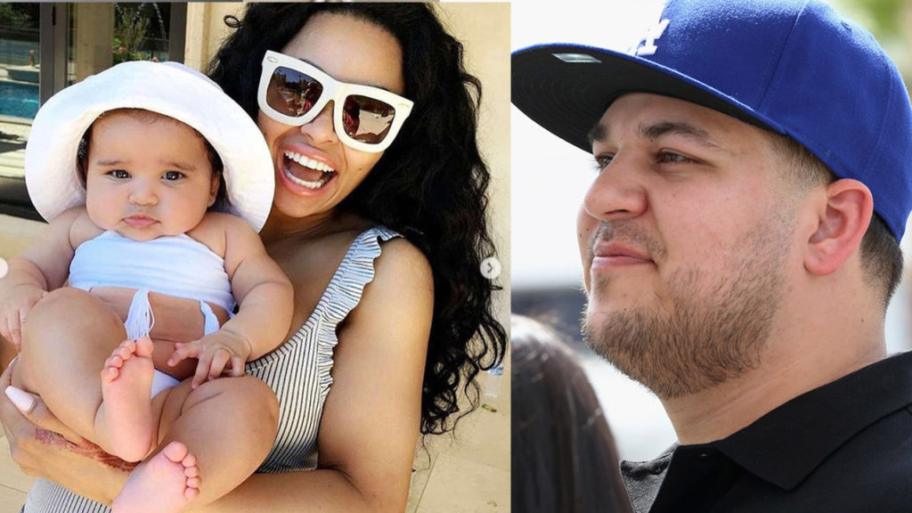 Blac Chyna disappears with Baby Dream as custody Battle with Rob Kardashian heats up!