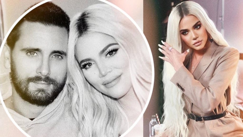 Khloe Kardashian beams as she poses up with pal Scott in Black-and-White Instagram