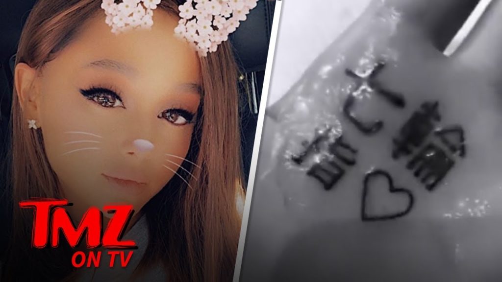 Ariana Grande botches Tattoo … again