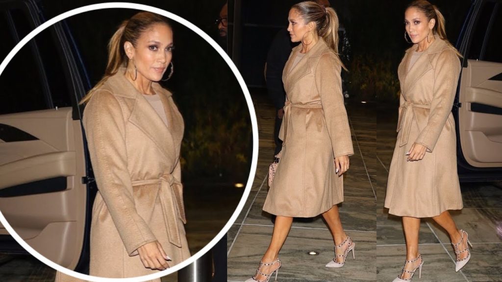 Jennifer Lopez keeps it simple in all-brown outfit while heading into recording studio in New York