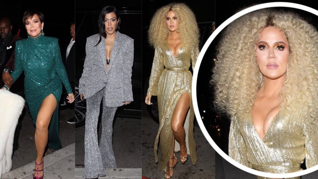 Khloe Kardashian joins Kourtney Kardashian and mom Kris Jenner at Diana Ross’75th Birthday Party