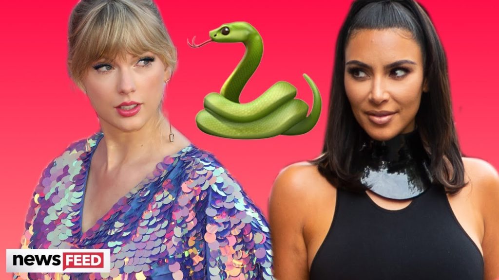 Kim Kardashian continues feud with Taylor Swift by posting Snake Video?!?