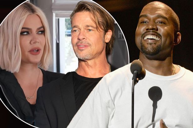 Kanye setting Khloe Kardashian up with Brad Pitt!