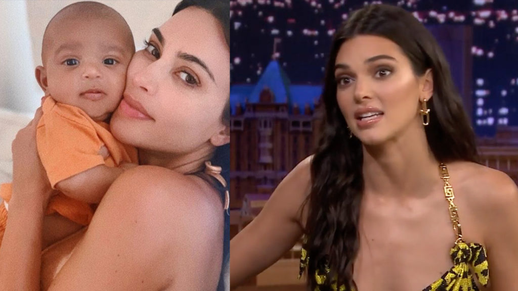 Kendall Jenner admits on Live TV   that she doesn’t like Kim Kardashian’s Baby Psalm West’s name