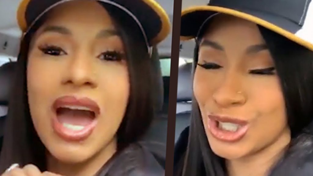 Cardi B Reveals New Baby Plans & Farts in Hilarious Video